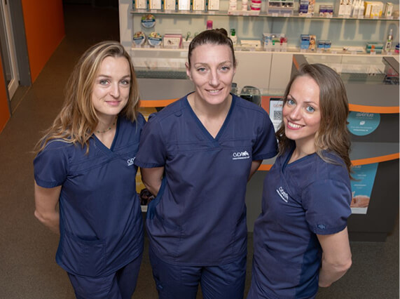 &eacute;quipe v&eacute;t&eacute;rinaire des Aliz&eacute;s